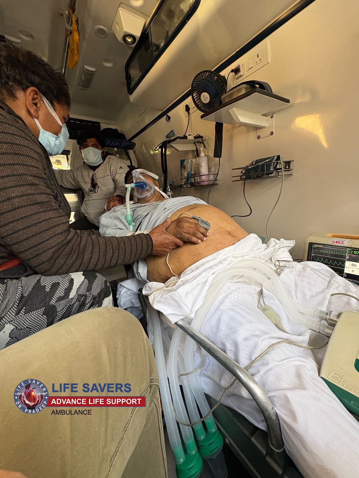 High-Risk Patient Transfer From Nangloi to LNJP Hospital