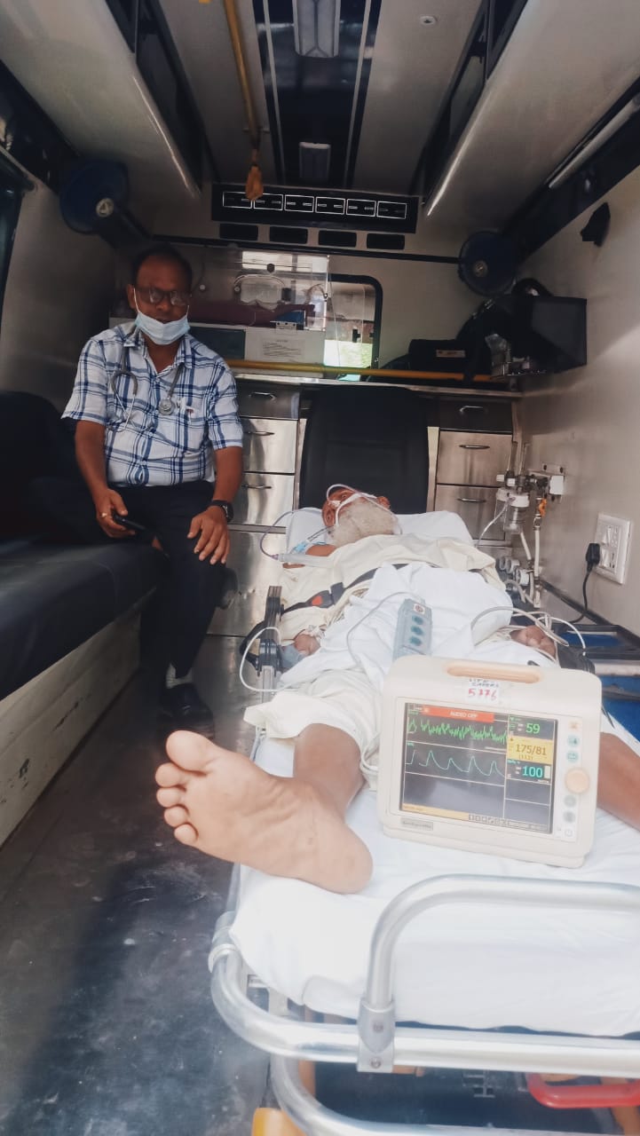 ICU Ambulance From Kalra Hospital, Moti Nagar to Ram Manohar Lohia Hospital, Delhi