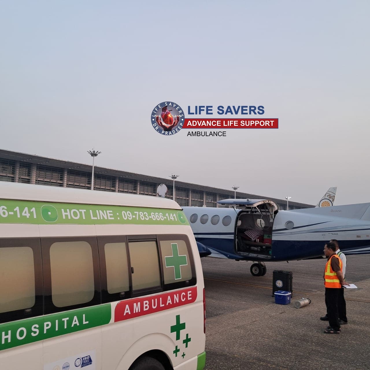 Lifesavers Chartered Air Ambulance From Delhi To Yangon (Myanmar)