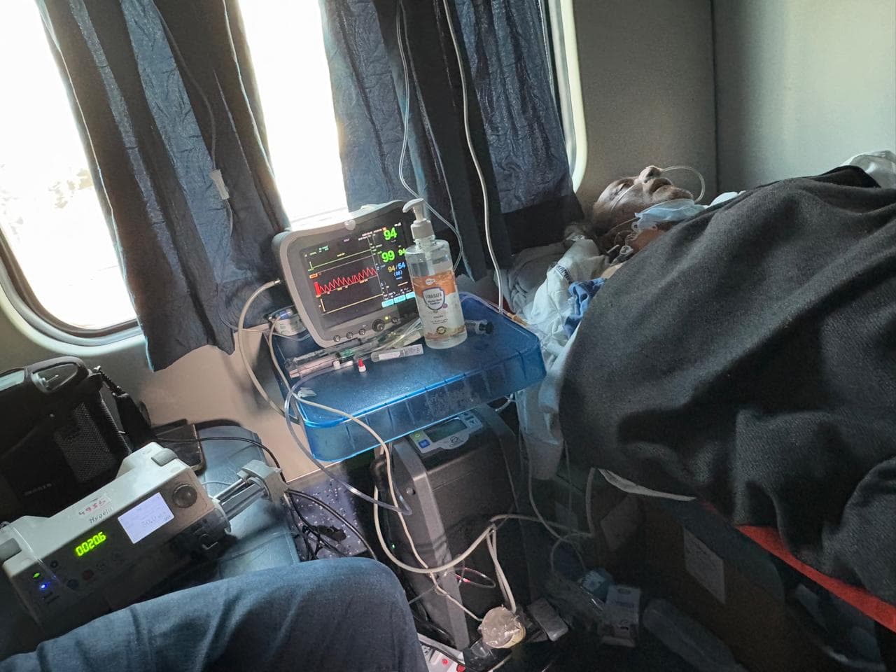 Train Ambulance From Kolkata to Vellore