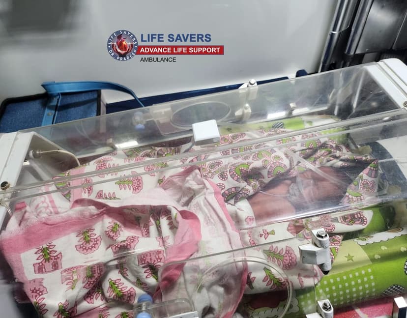 Urgent Paediatric Transfer From Agra to Rainbow Hospital, Delhi