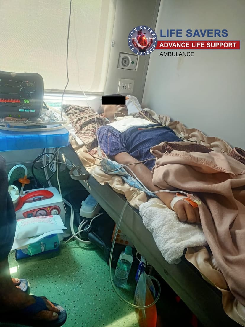 ICU Train Ambulance From Cuttack