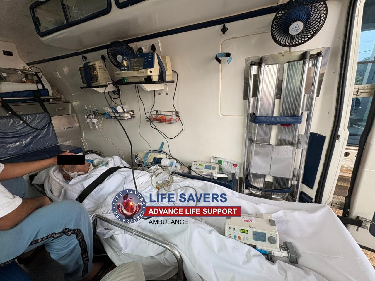 Ventilator Ambulance From Fortis Hospital Shalimar Bagh To Meerut