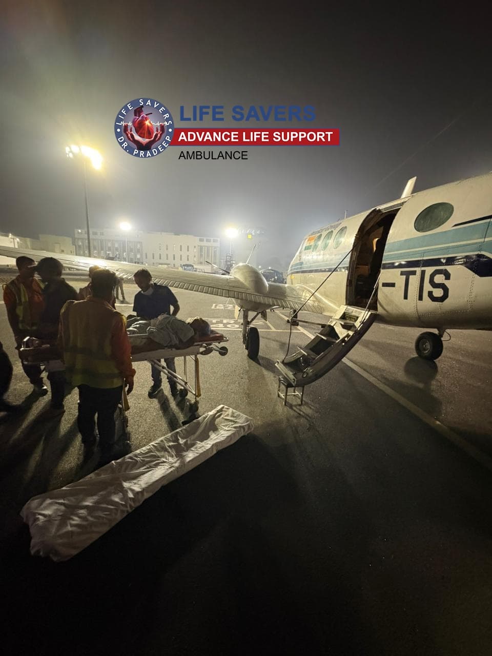 Lifesavers Charter Flight From Patna To Delhi