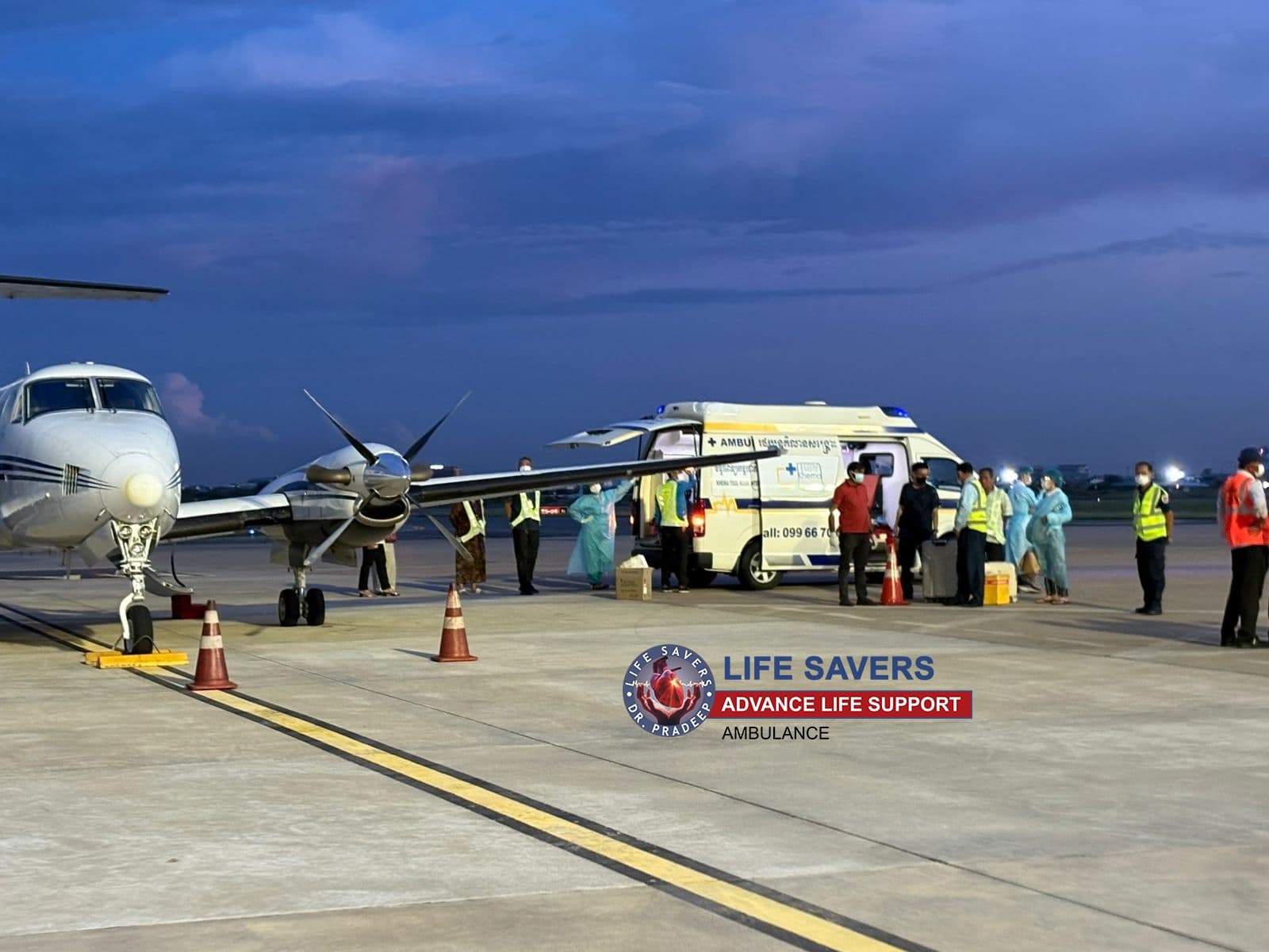 International Air Ambulance Transfer of a Critical AML Patient from Cambodia to Medanta Hospital, Gurugram