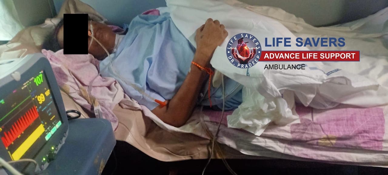 Successful Critical Patient Transfer From Delhi To Ranchi via Train Ambulance