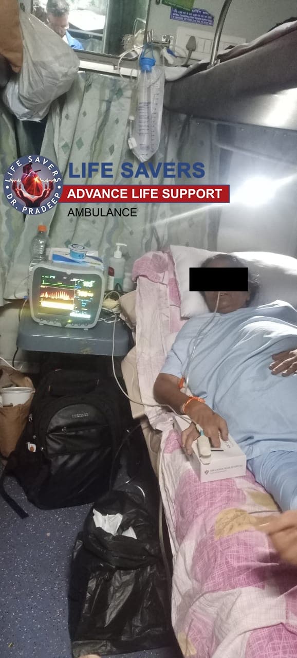 Lifesavers Air Ambulance From Kathmandu To Amrita Hospital Delhi