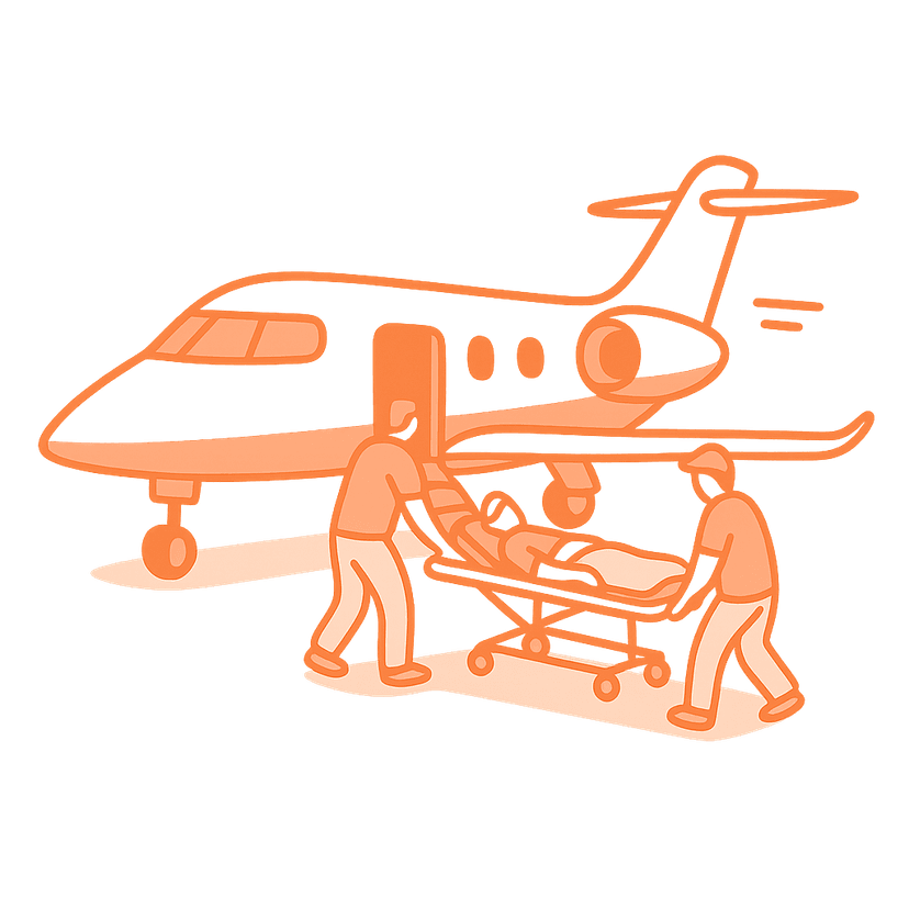 Air Ambulance Icon