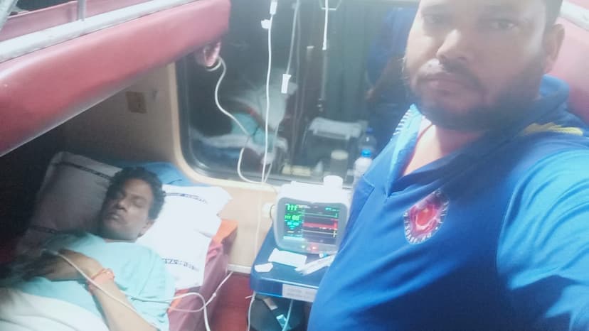 Lifesavers Rail Ambulance From Delhi To Mumbai