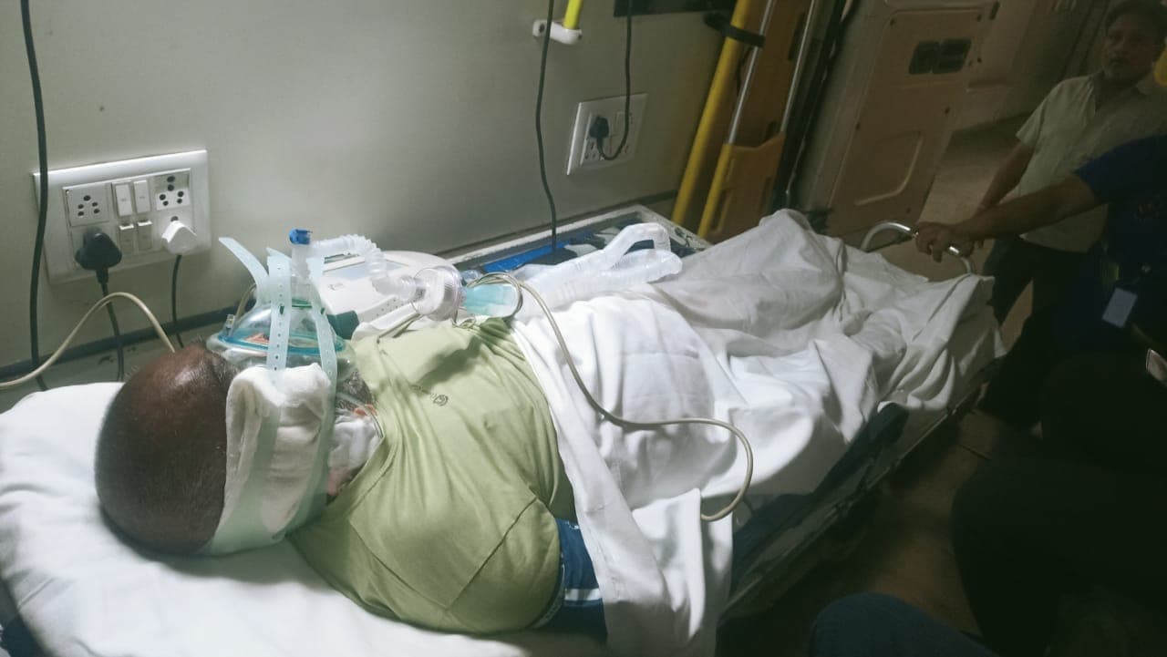 Patient Shifted From Aakash Hospital (Dwarka) to DDU Hospital (Hari Nagar)