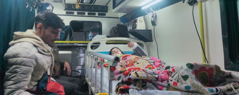 Polytraumatic Patient Shifted From Roorkee In Lifesavers ICU Ambulance