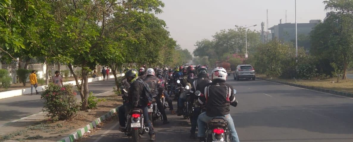 Lifesavers Medical Backup At Bike Rally In Gurugram