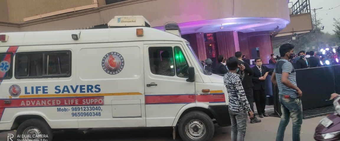Life Savers Ambulance Backup At Delite Cinema Hall, Delhi