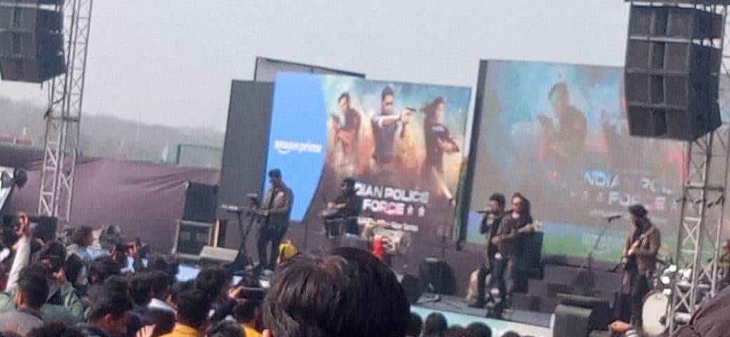 Lifesavers ICU Ambulance Back-Up at the Premiere of Indian Police Force at Galgotias University, Noida