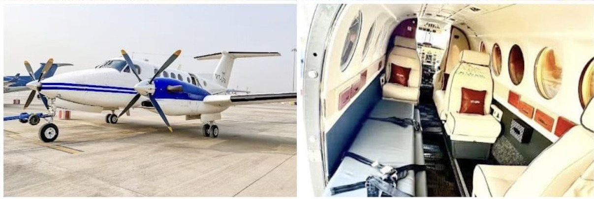 ICU Equipped Aircraft